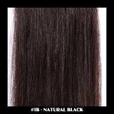 18" Deluxe Remi Weave Hair Extensions 140g in #1B - Natural Black - Dolled Up Hair Extensions - 1