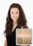 Grace Long Beach Wavy Half Head Wig in Honey Blonde #27/613 - Dolled Up Hair Extensions - 1