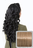 Alice 22" Long Fancy Curls Half Head Wig in Harvest Blonde #18H24 - Dolled Up Hair Extensions - 1