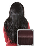 Emma Long Wavy Half Head Wig In Plum (#99J) - Dolled Up Hair Extensions - 1