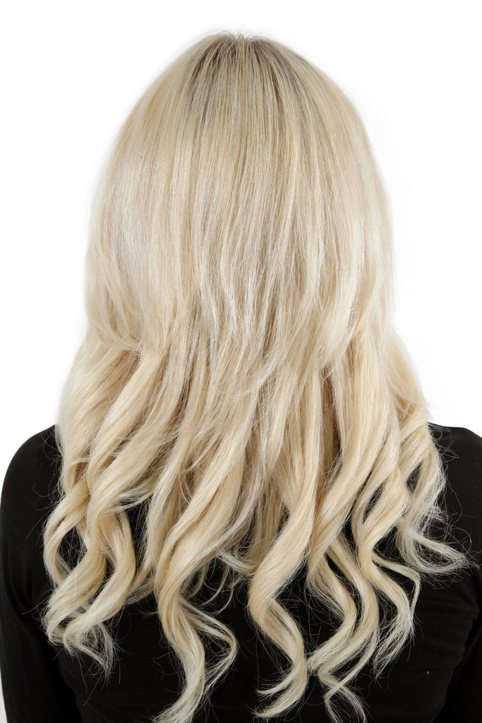 18" Remy Human Hair Invisible Tape Extensions 75g in Strawberry Blonde (#27)