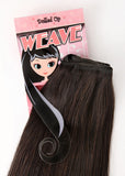 18" Deluxe Remi Weave Hair Extensions 140g in #1 - Jet Black - Dolled Up Hair Extensions - 2
