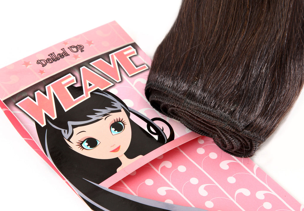 20" Deluxe Remi Weave Hair Extensions 140g in #2 - Darkest Brown